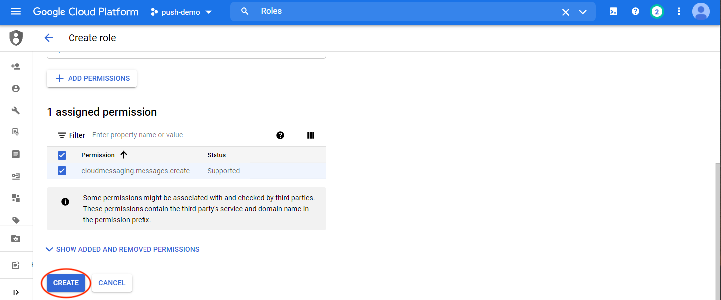 7 Save Permissions Pn
