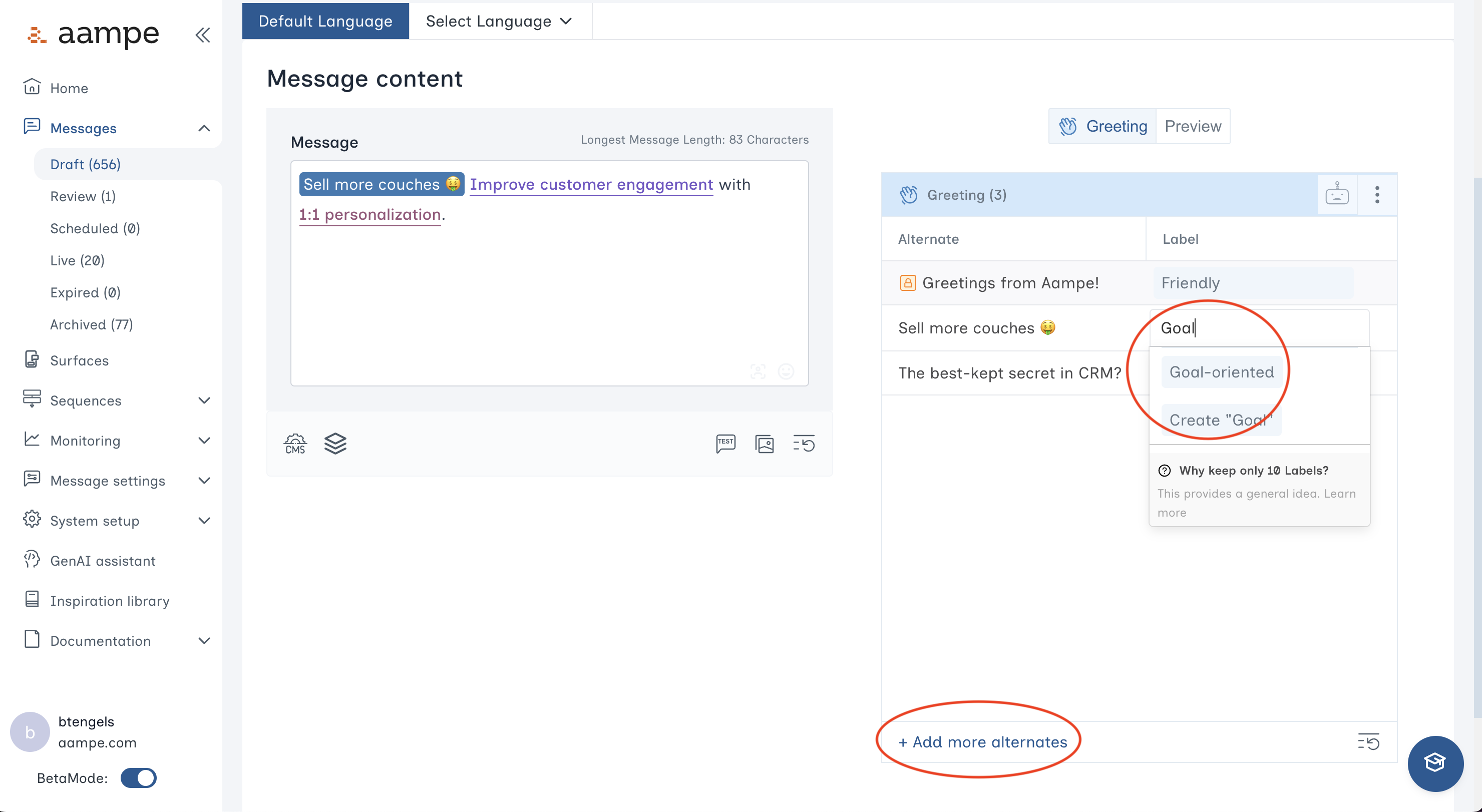 Components And Labels Pn