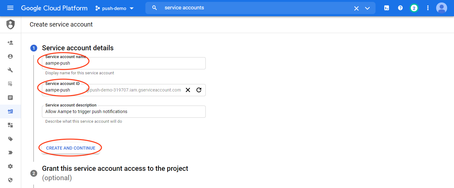 10 Service Account Filled Out Pn