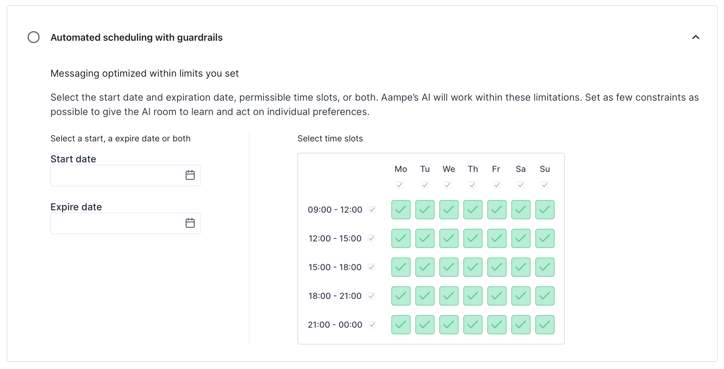 Scheduling With Guardrails Pn