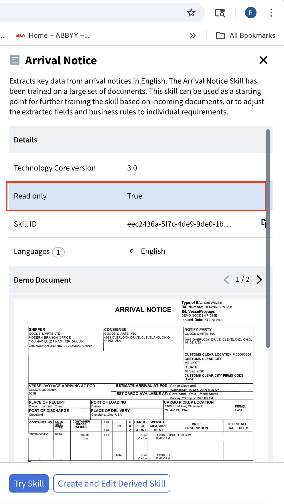Process via UI - ABBYY Documentation