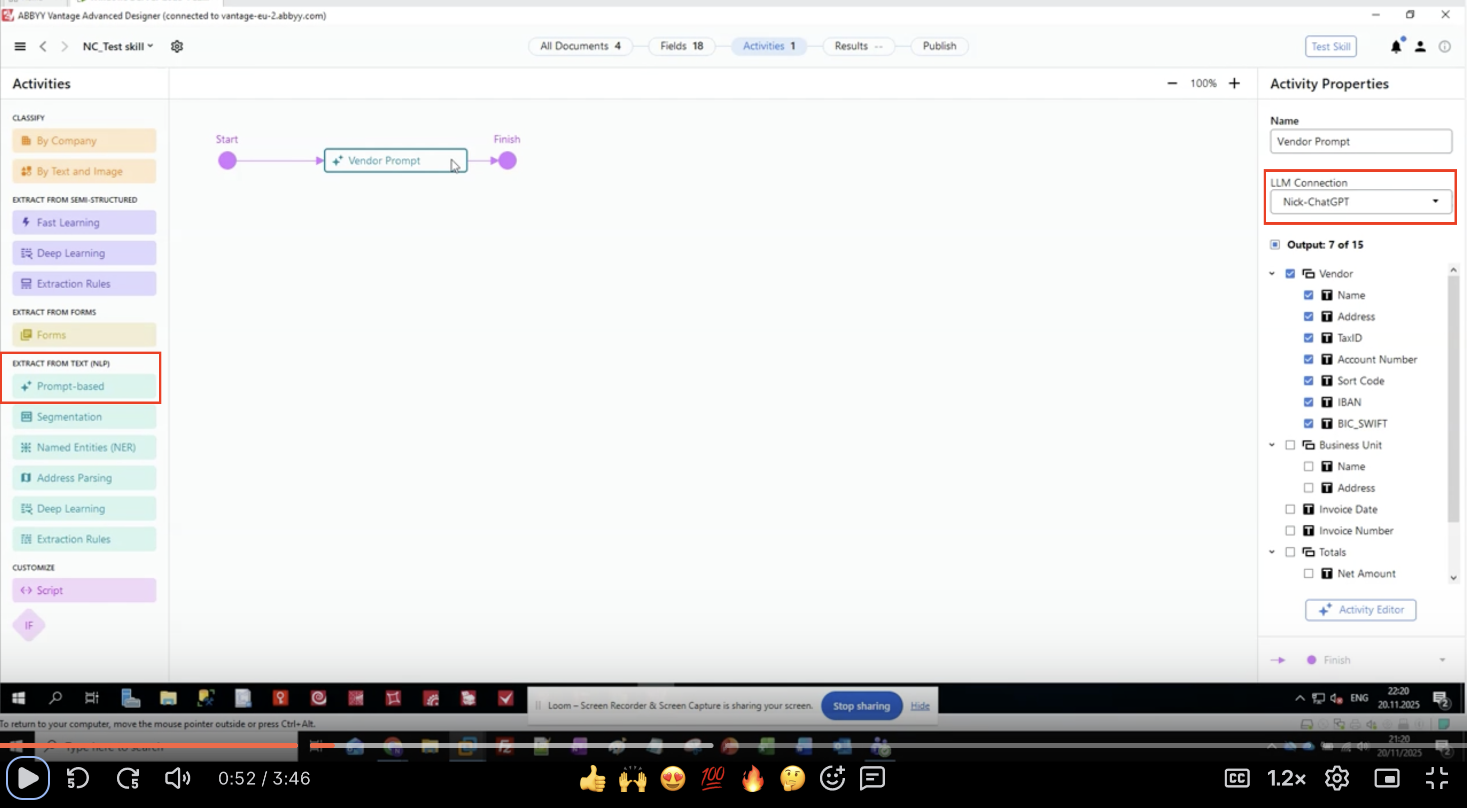 Selecting Prompt-Based Activity