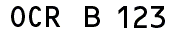 OCR-B