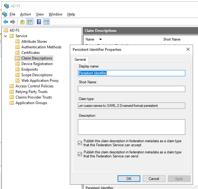 Add Claim Description