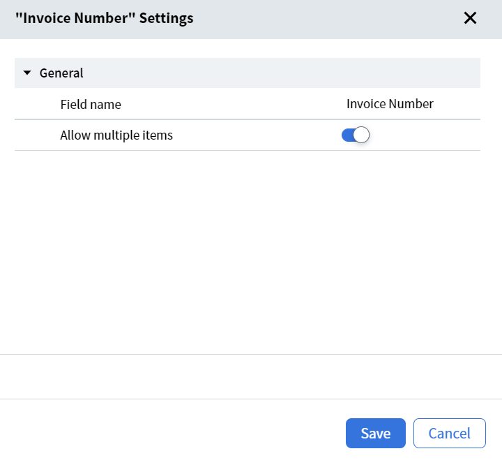 Allow Multiple Items