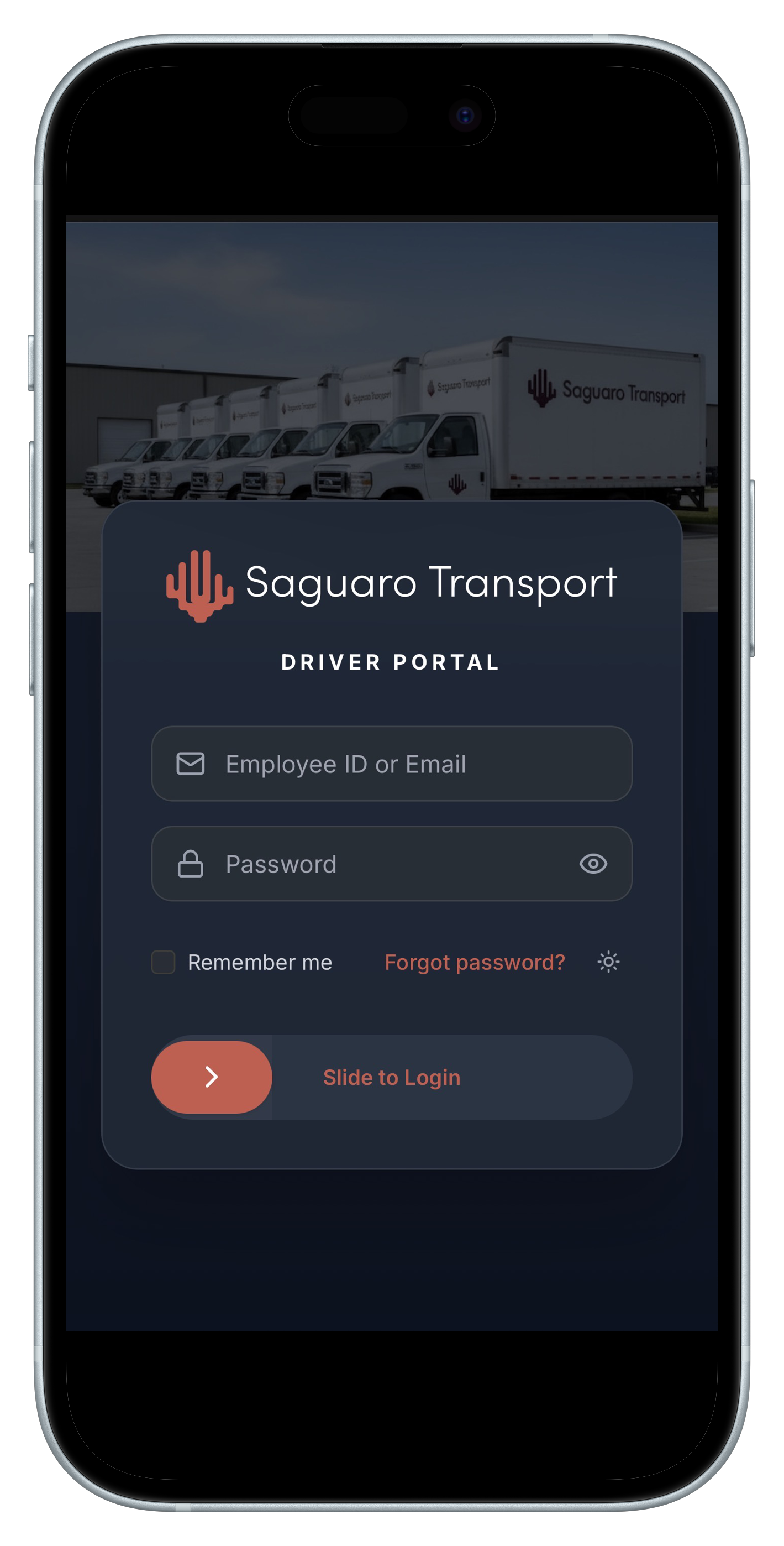 Driver Portal Login