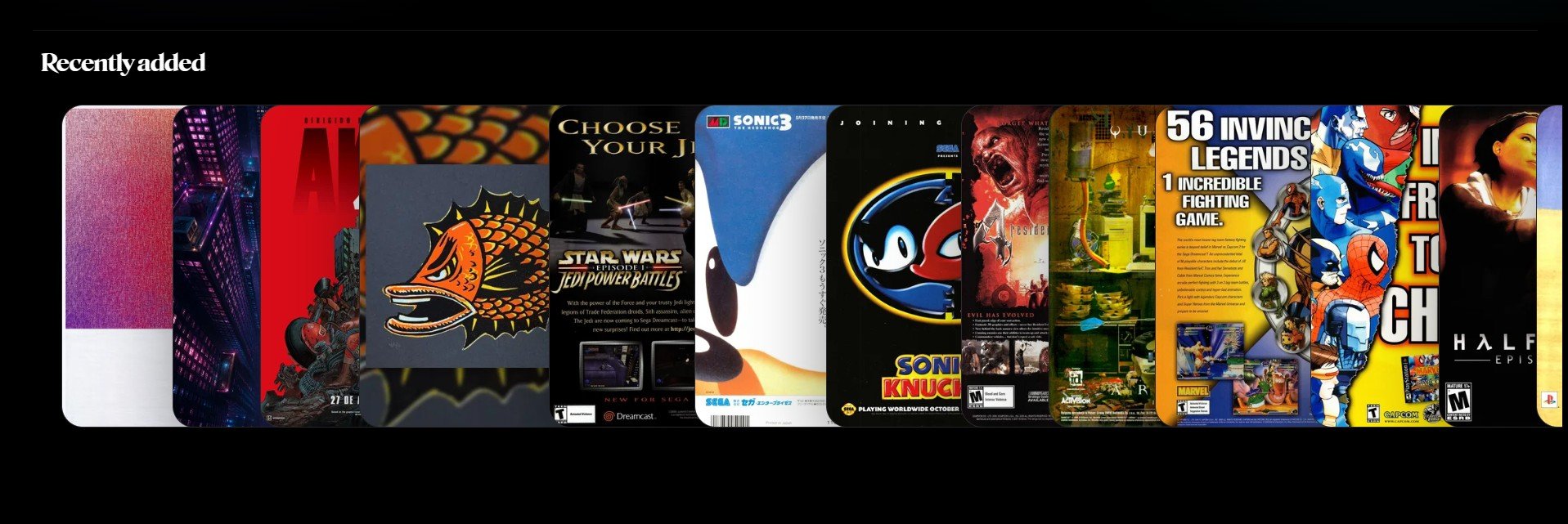 Recently Added