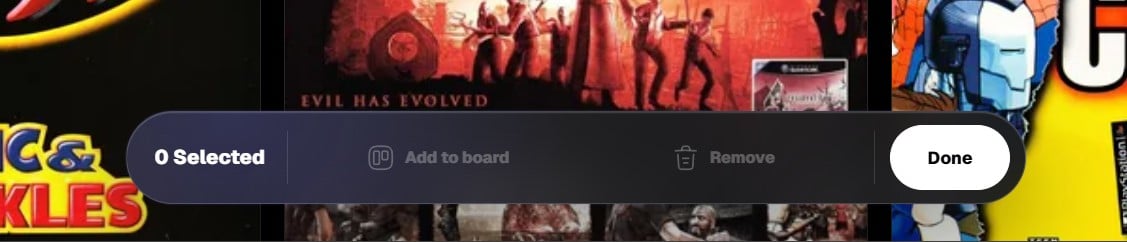 Organize References Board