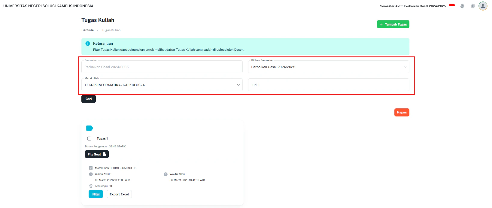 Tugas Kuliah D Daftardan Filter