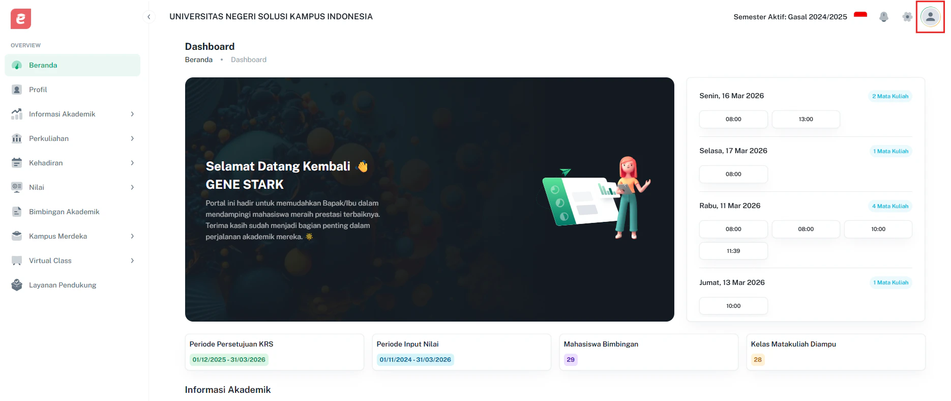 Logout D Profil Dosen