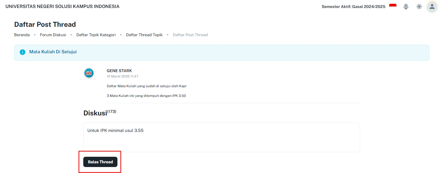 Forum Diskusi D Balas Threads