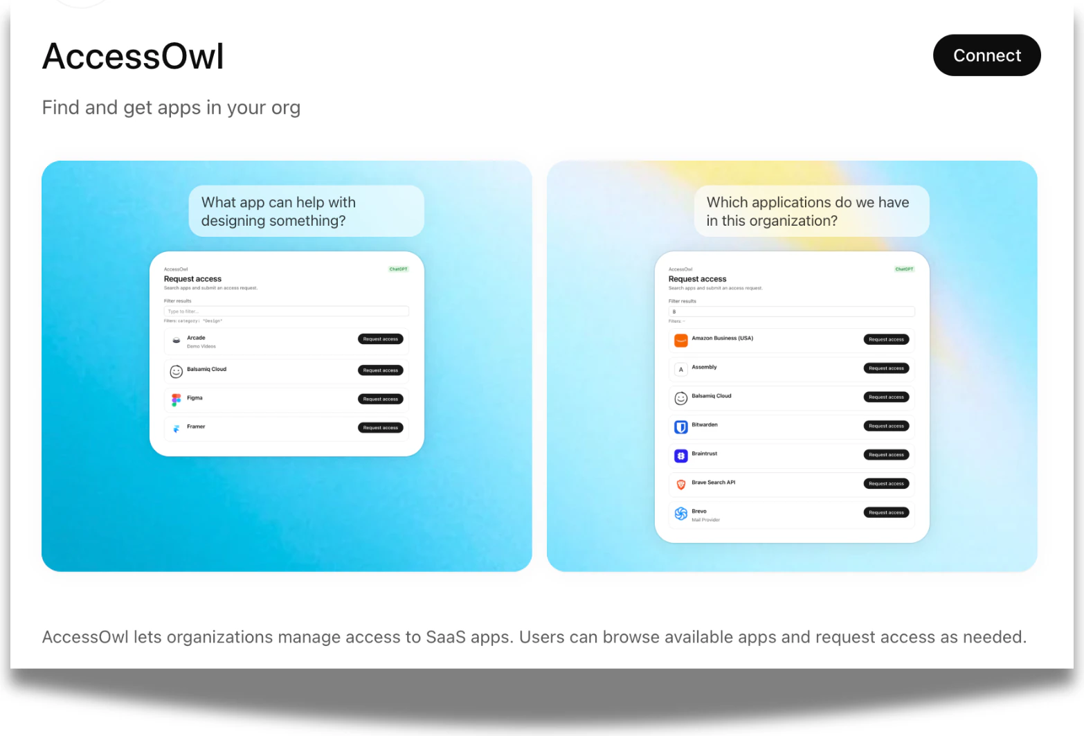 AccessOwl app in ChatGPT