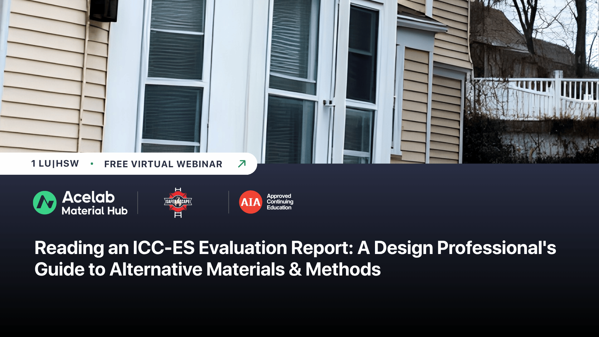 Reading An ICC ES Evaluation Report A Design Professional's Guide To Alternative Materials & Methods (3) 2