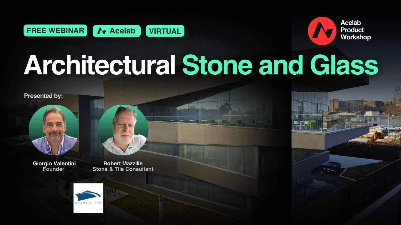 Architectural Stone and Glass webinar cover