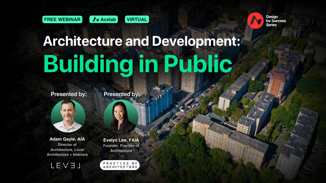 Architecture and Development: Building in Public webinar cover