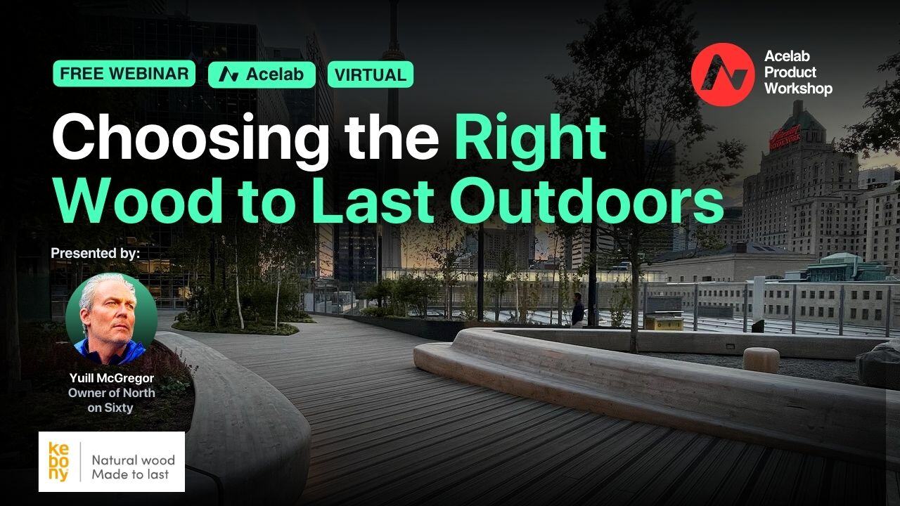 Choosing the Right Wood to Last Outdoors webinar cover