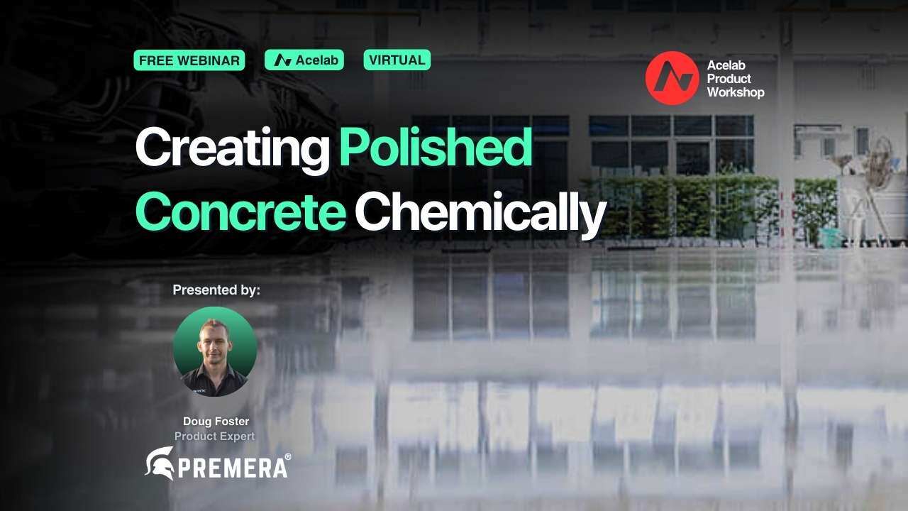 Creating Polished Concrete Chemically webinar cover
