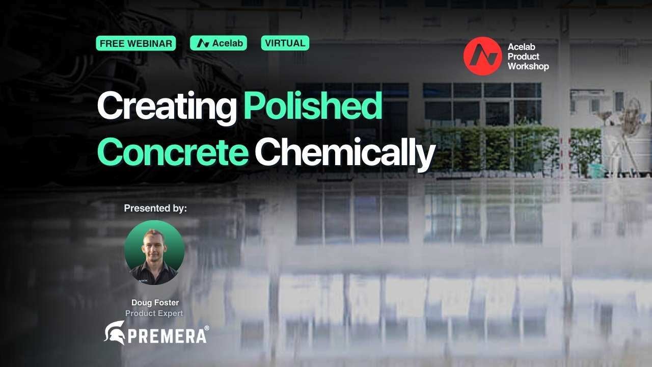 Creating Polished Concrete Chemically webinar cover