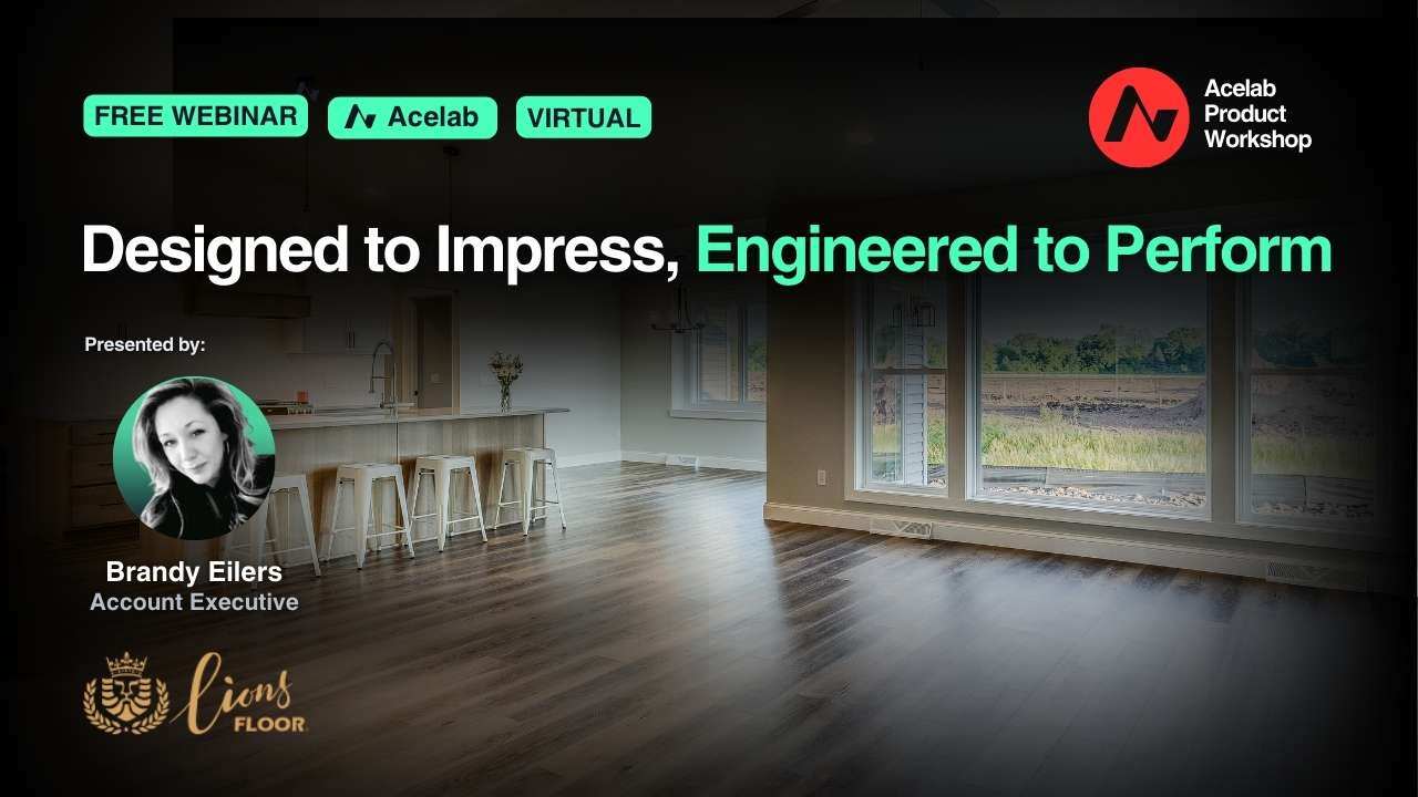 Designed to Impress, Engineered to Perform webinar cover