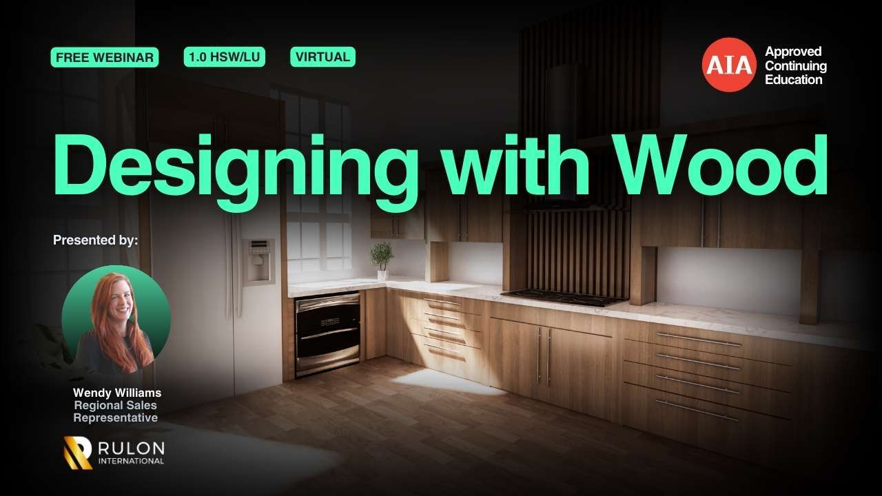 Designing with Wood webinar cover
