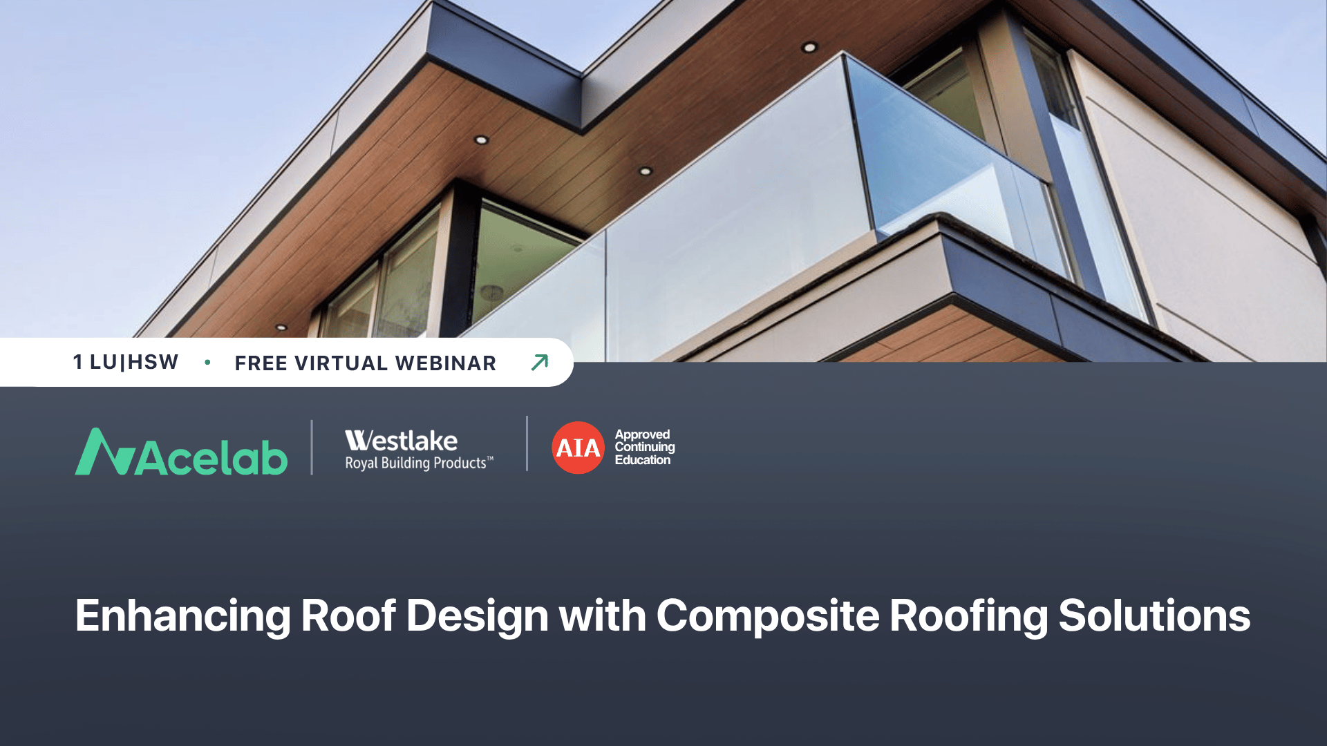 Enhancing Roof Design with Composite Roofing Solutions webinar cover