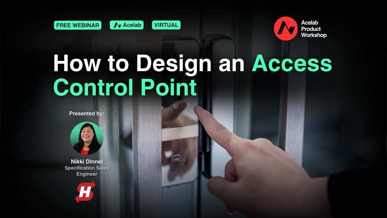 How to Design an Access Control Point webinar cover