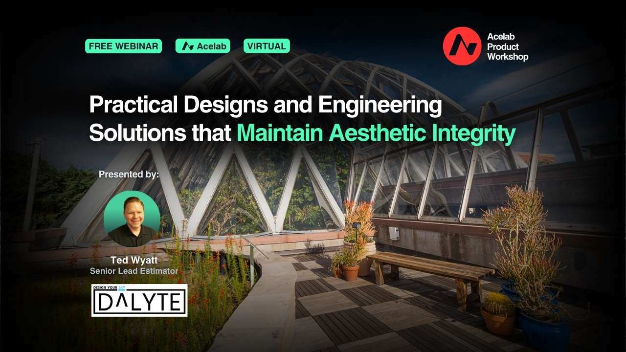 Practical Designs and Engineering Solutions that Maintain Aesthetic Integrity webinar cover