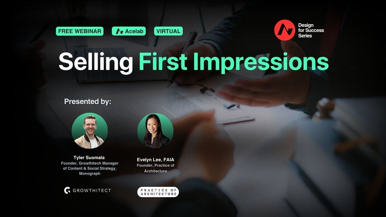 Selling First Impressions webinar cover