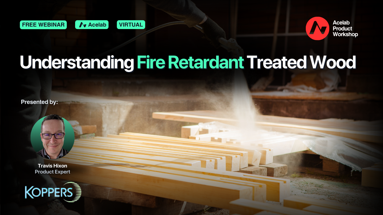 Understanding Fire Retardant Treated Wood webinar cover