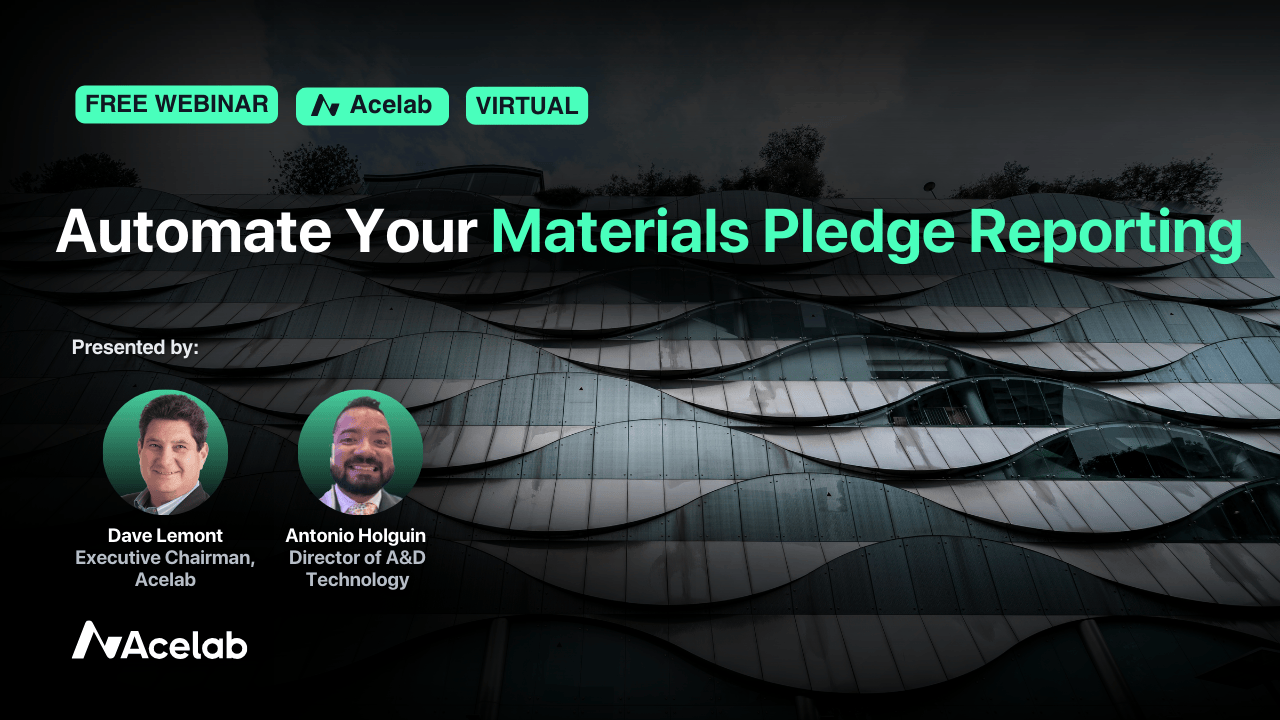 Automate Your Materials Pledge Reporting webinar cover