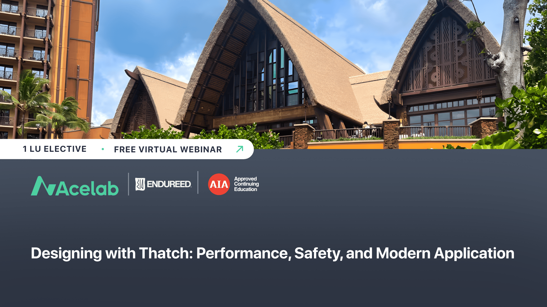 Designing with Thatch: Performance, Safety, and Modern Application webinar cover