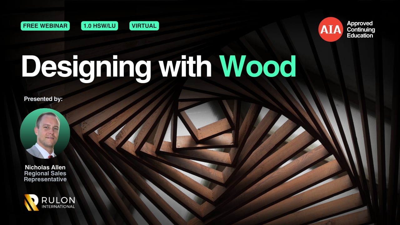Designing with Wood webinar cover