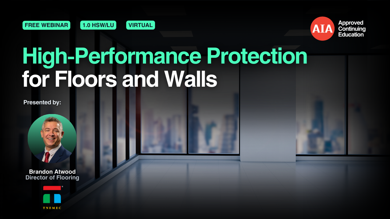 High-Performance Protection for Floors and Walls webinar cover