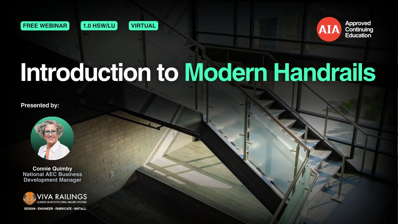 Introduction to Modern Handrails webinar cover