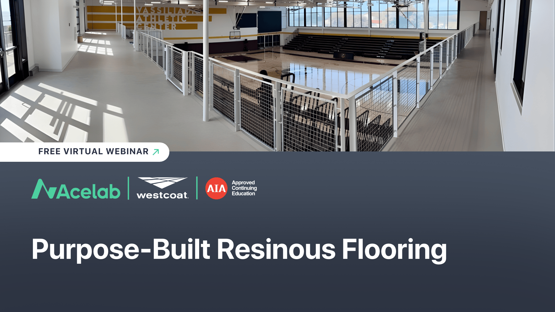 Purpose-Built Resinous Flooring webinar cover