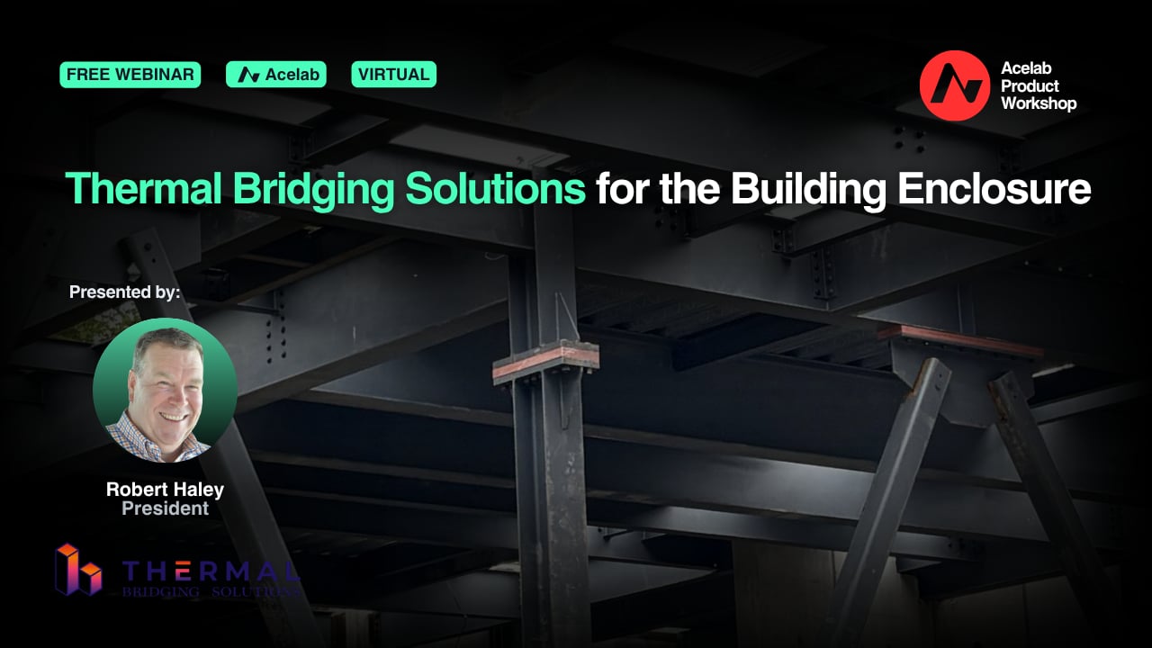 Thermal Bridging Solutions for the Building Enclosure webinar cover