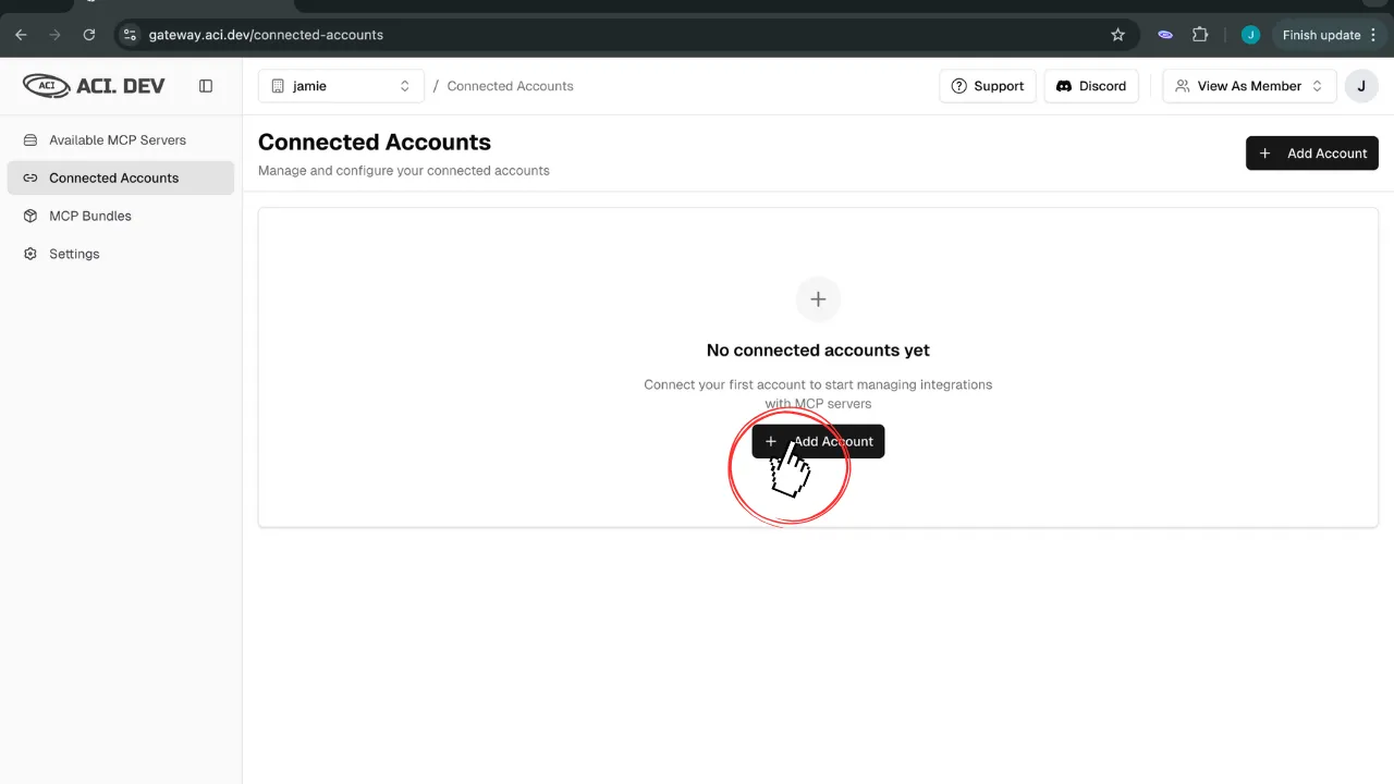 Connect Account