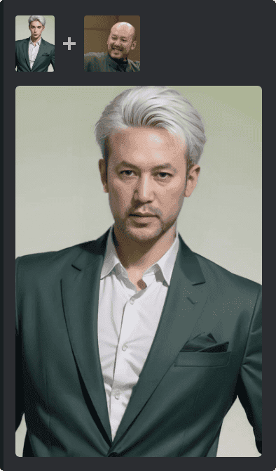 Example of Face Swap Result