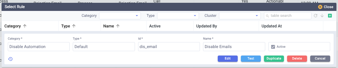C10 Disable Rule Selection Detailview Pn