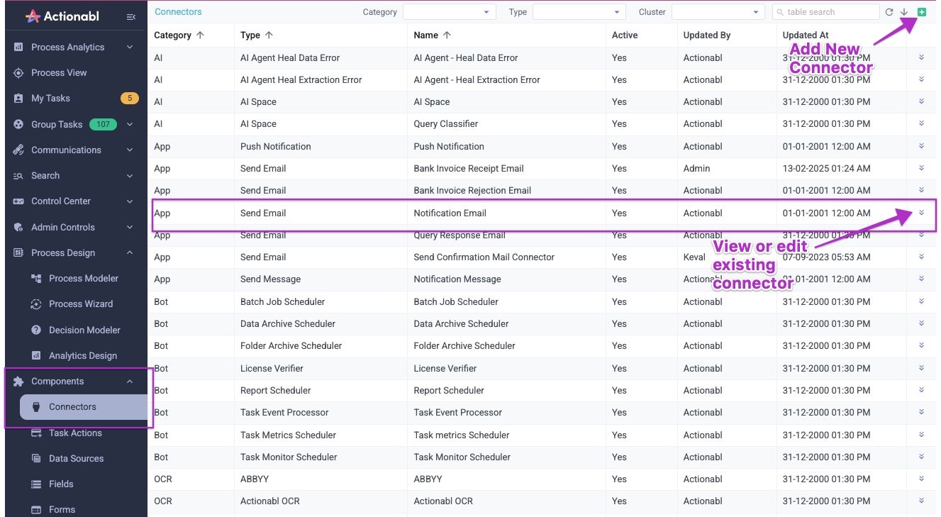 PM25 Connector List Jp