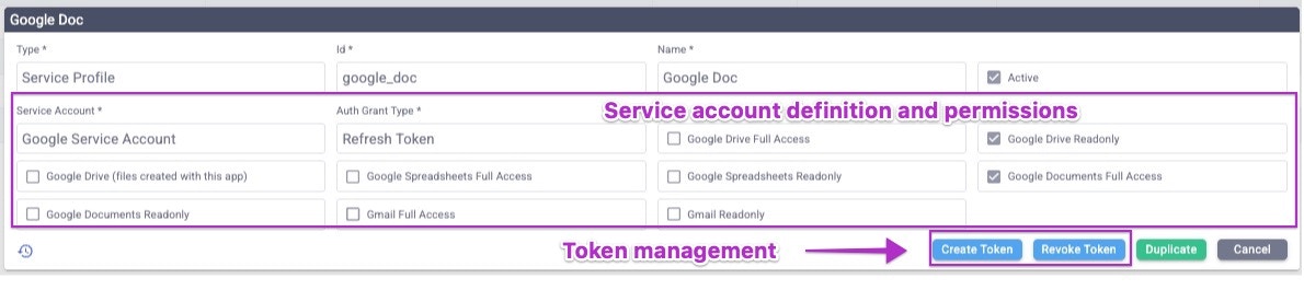 PM64 Record Example Service Profile Jp