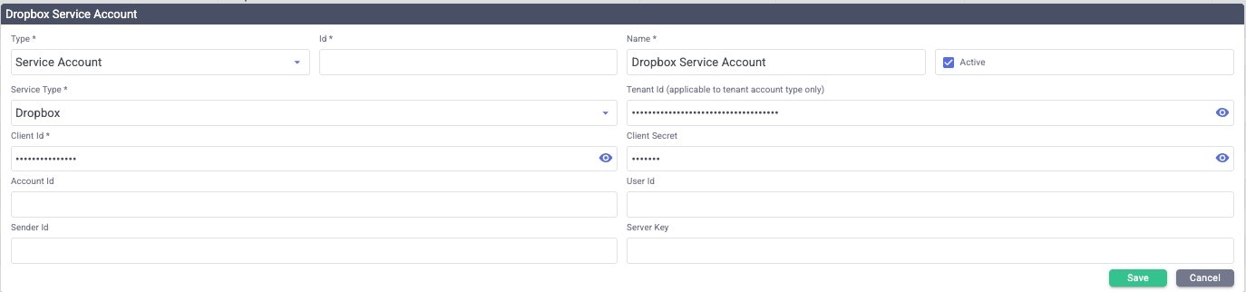 PM84 Create Service Account Dropbox Jp