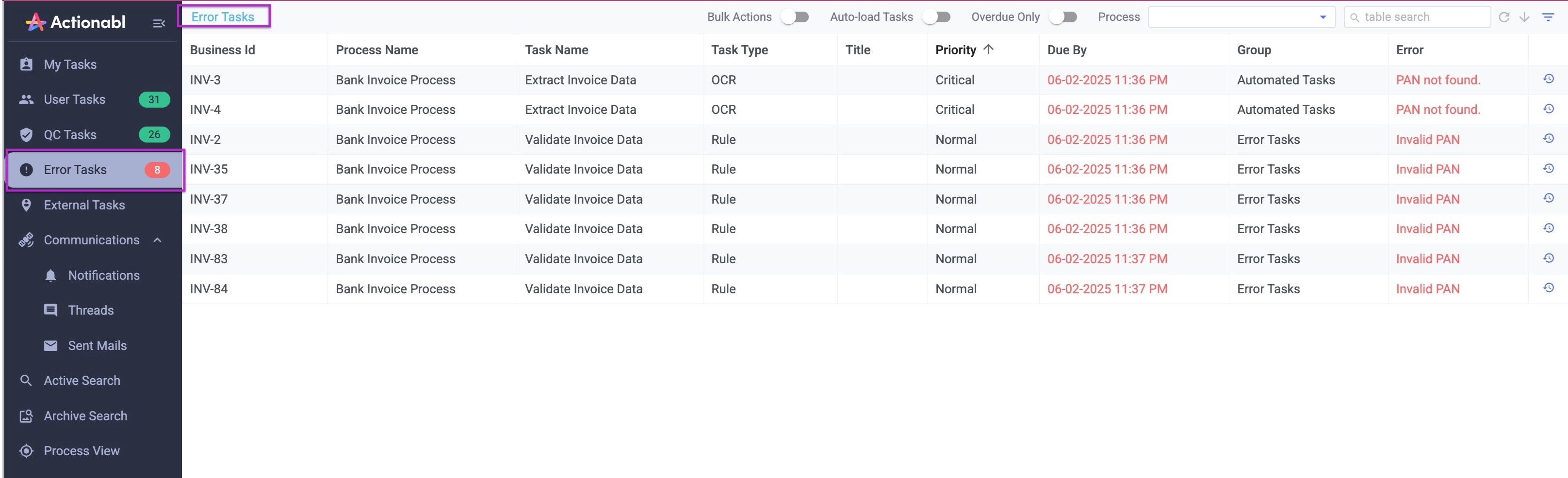 TMB3 Error Task Queue Jp
