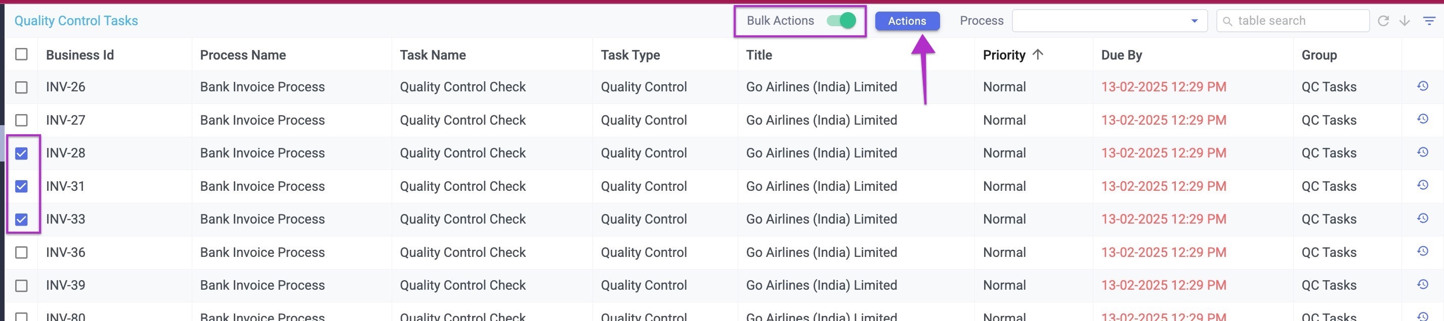 TMB33 Bulk Action Claims Jp