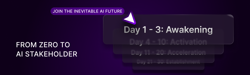 Getting Started, own a piece of AI