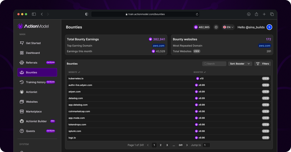 Marketplace Bounties