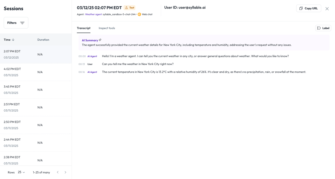 Agent Session Logs: Console Management & Settings