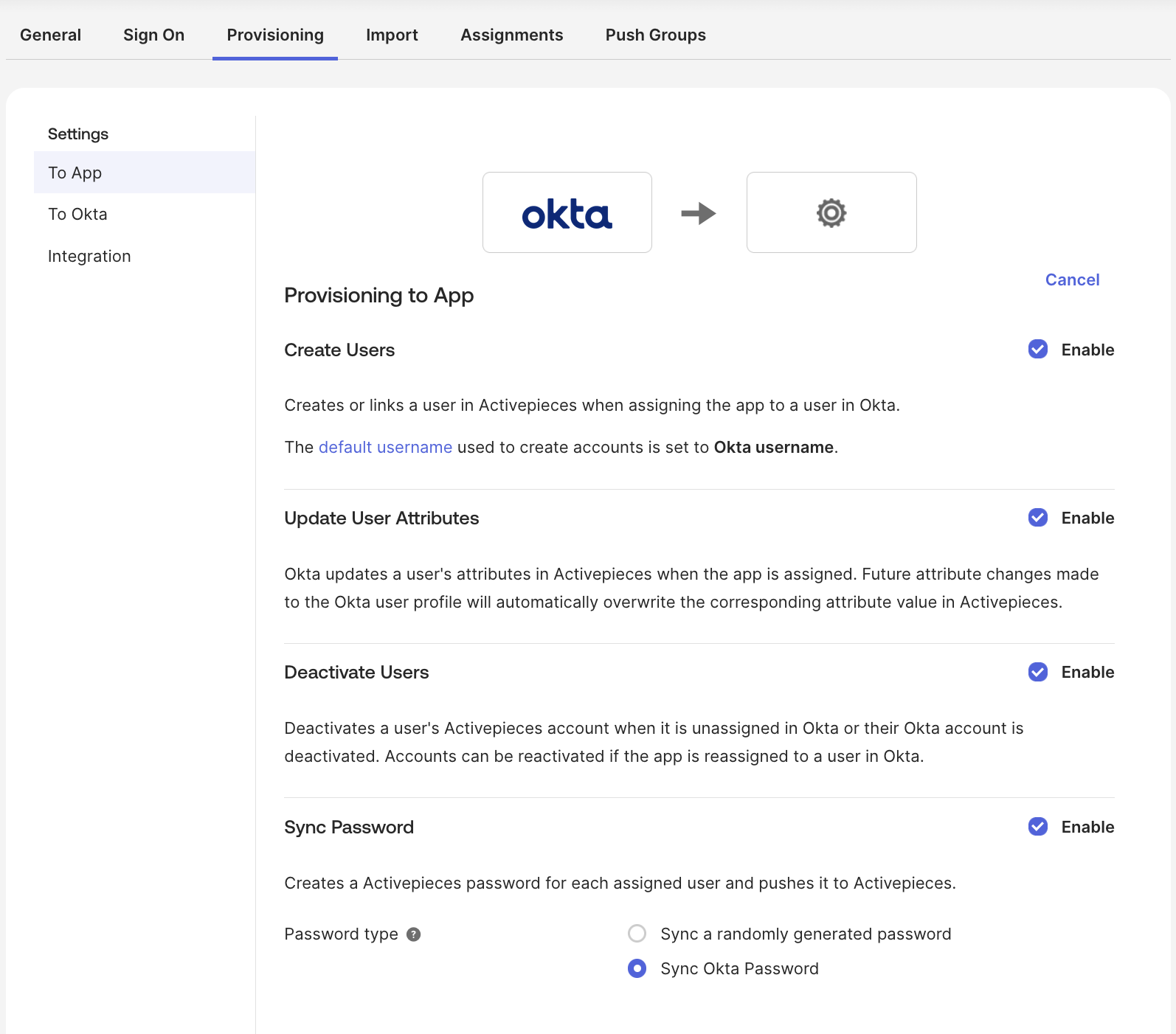 Okta role expression example