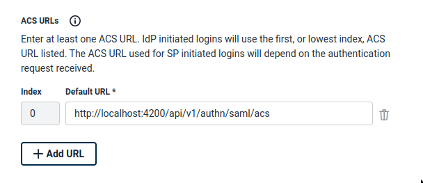 JumpCloud ACS URL