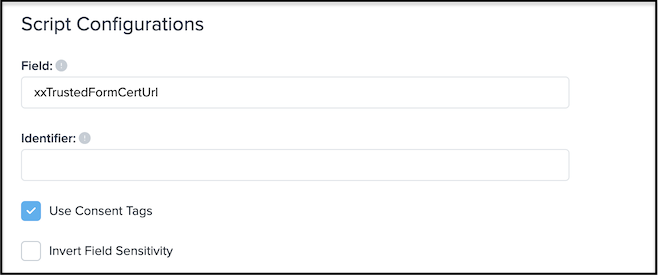 Adding TrustedForm Consent Tags - ActiveProspect Developer Documentation
